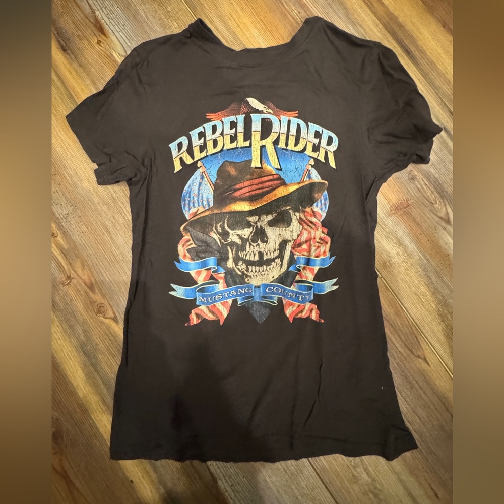 Spell Black Rebel Rider Graphic Tee